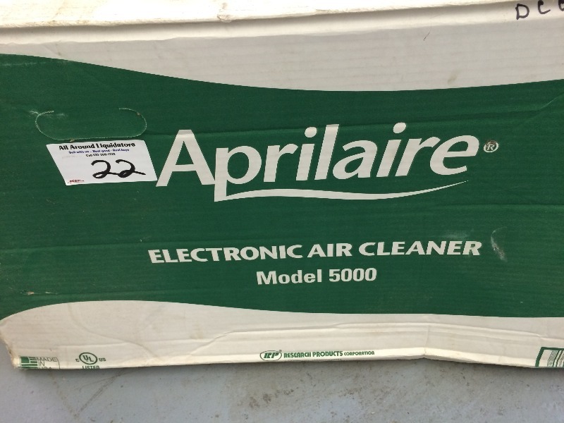 aprilaire 5000 electronic air cleaner
