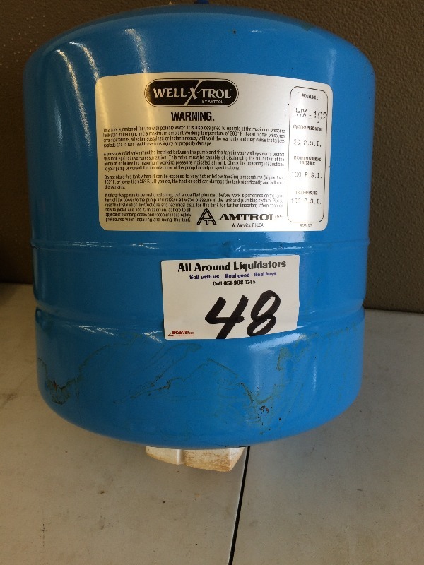 lot 48 image: Amtrol Tank  Well-X-Trol  WX-102