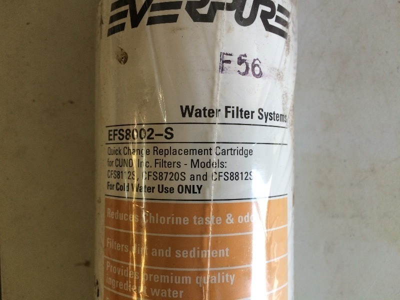 lot 52 image: Water Filter System EFS8002-S Replacement Cartridge  Lot of 2