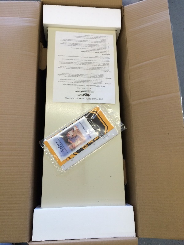 lot 56 image: Aprilaire High Efficiency Air Cleaner  Model# 2400  - New in box. Never used or installed