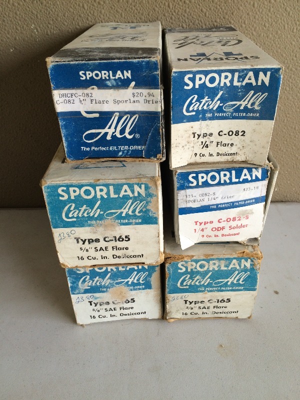 lot 64 image: Filter Driers  New in the box  Sealed  Lot of 8