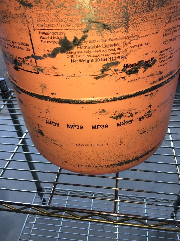 lot 4 image: Refrigerant MP39 - partial can - 12#