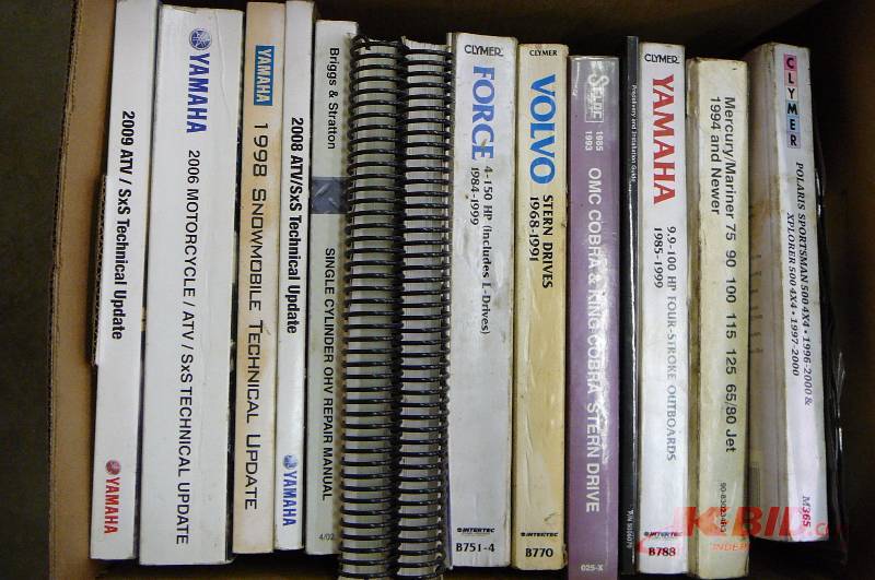 lot 68 image: Lot of Manuals