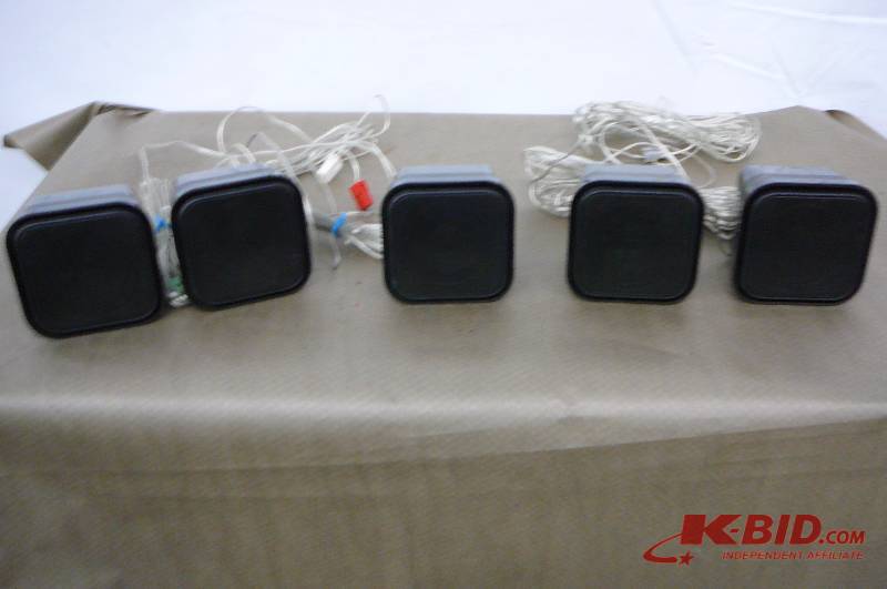 lot 75 image: Surround Sound Speakers