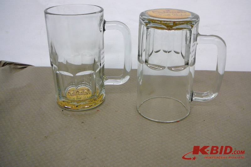 lot 76 image: 20oz Beer wagon Mugs