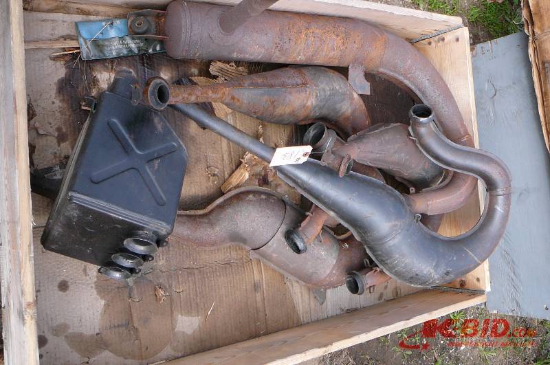 lot 183 image: Lot of Snowmobile Exhaust 5 Count