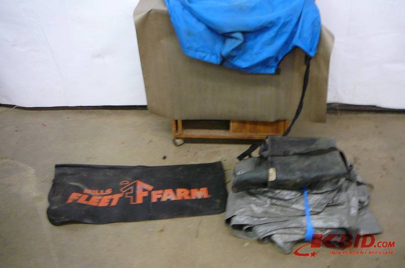 lot 210 image: Lot of Tarp - Motor Cover Fender Cover