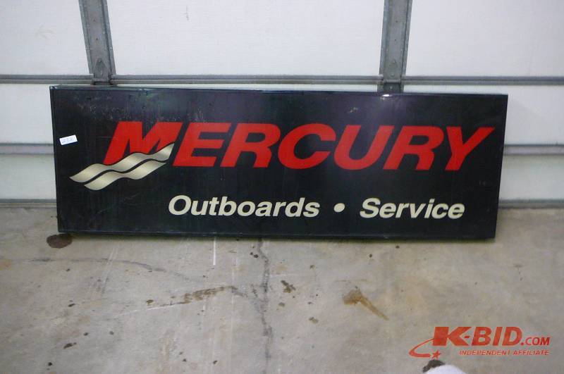 lot 232 image: Sign Mercury