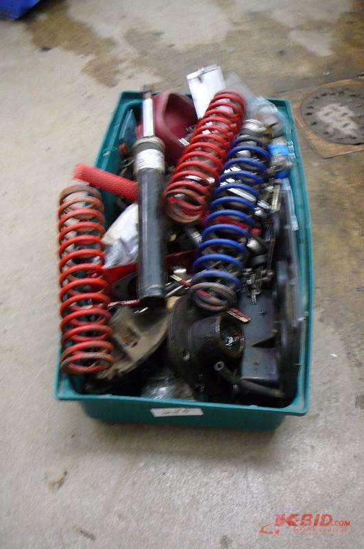 lot 238 image: Lot of Misc Parts Hubs Springs
