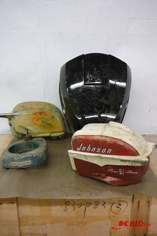 lot 244 image: Boat Motor Covers Parts