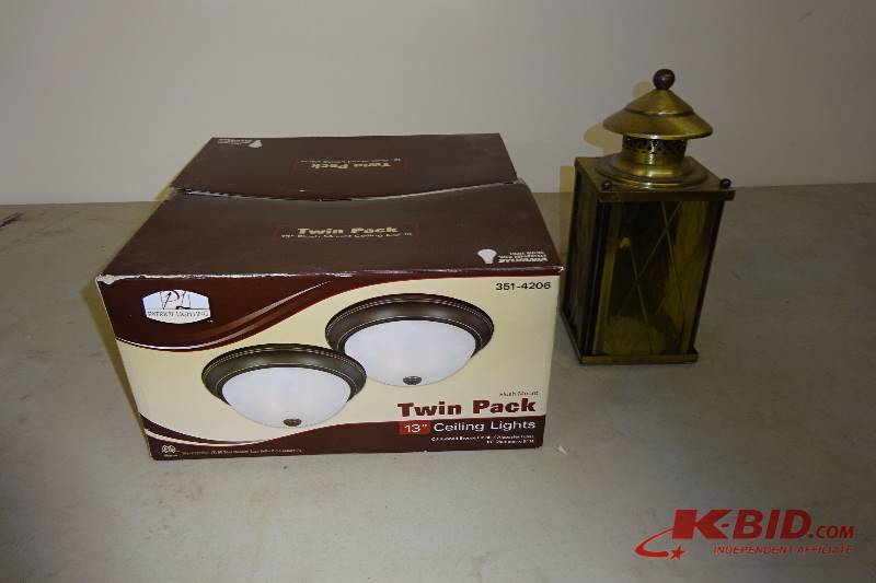 13 ceiling light (New) 1 outside light shade