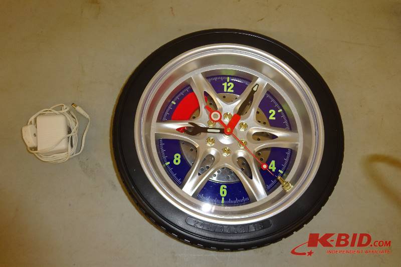 Rim light up clock