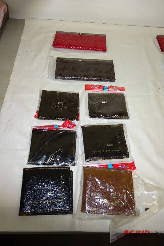 2 Decorative Clutchs and 6 wallets