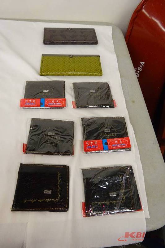 2 Decorative Clutchs and 6 wallets
