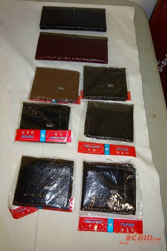 2 Decorative Clutchs and 6 wallets