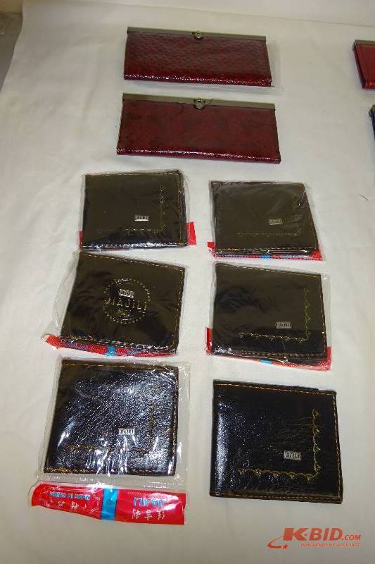 2 Decorative Clutchs and 6 wallets