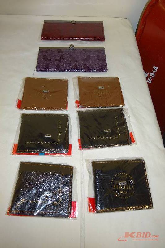 2 Decorative Clutchs and 6 wallets