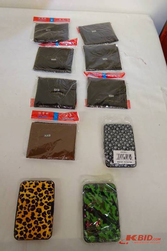 Lot of wallets and card holders