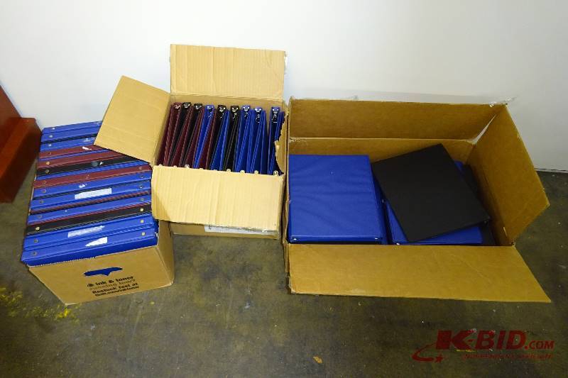 Lot of 60 4 ring binders