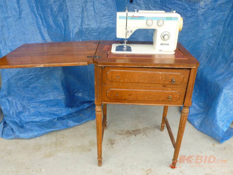 lot 110 image: Necchi Sewing Machine