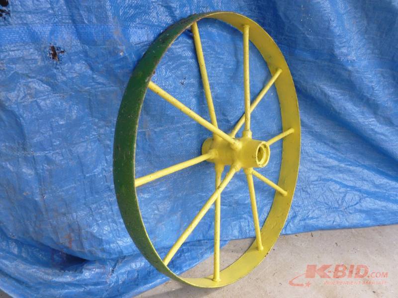 lot 146 image: Antique Steel Implement Wheel