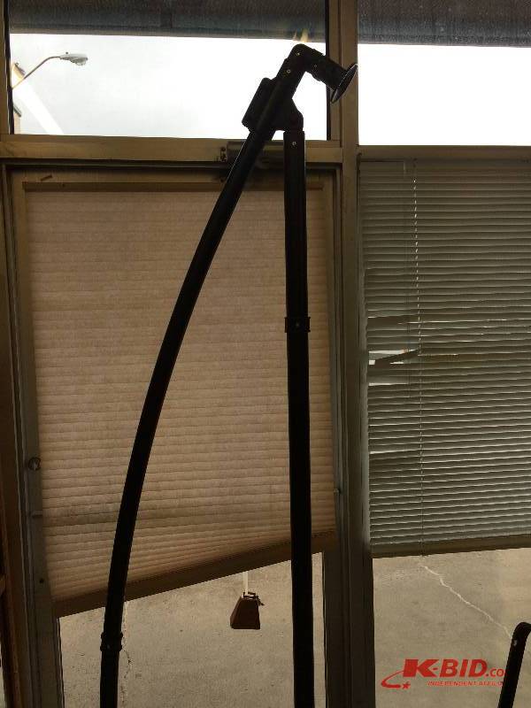 umbrella stand with wind up and wind down function