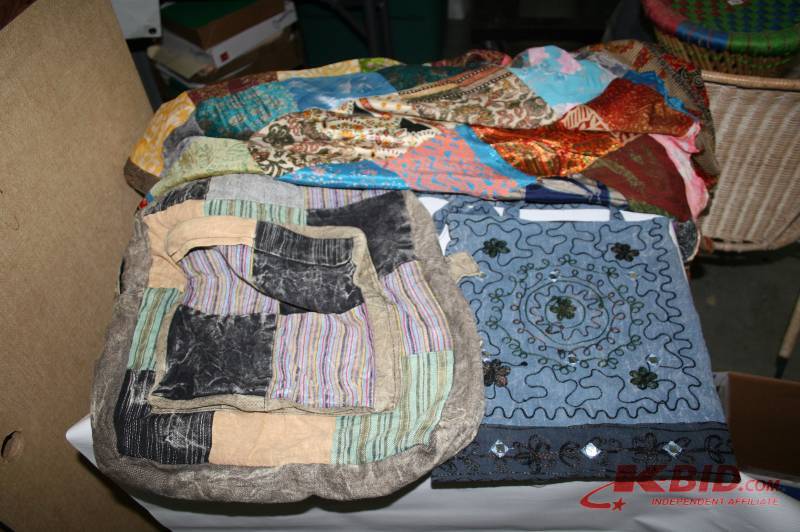 Cloth Pants and Sarong, Cloth Backpack, and cloth bag