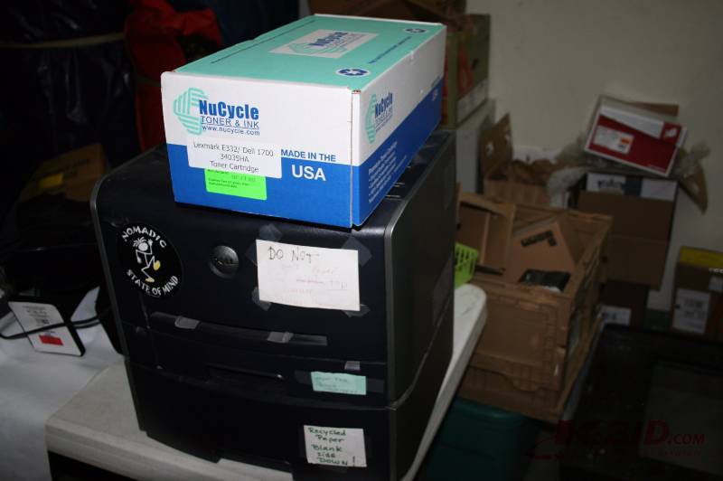 Dell Printer and Toner Cartridge