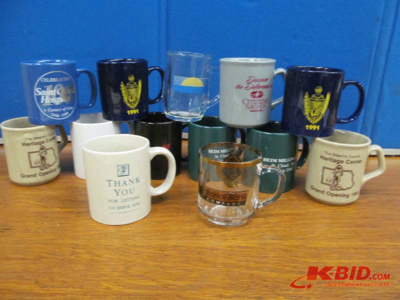 lot 88 image: Advertising Coffee cups