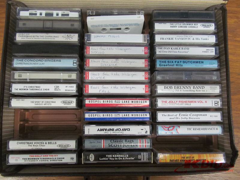 lot 95 image: Cassette tapes
