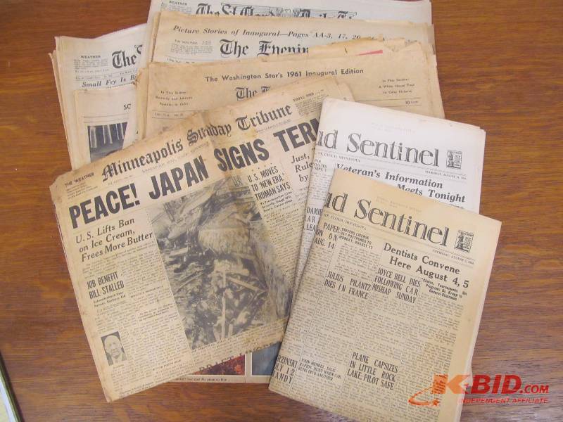 lot 99 image: Newspapers