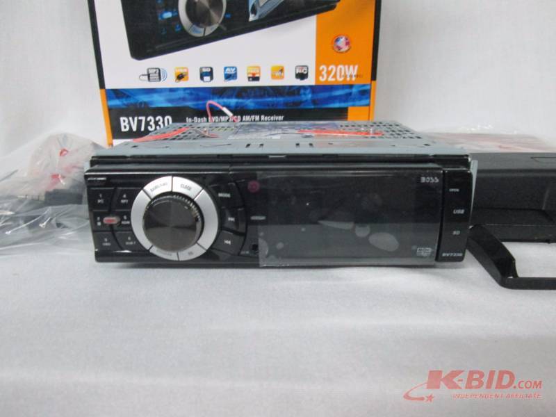 lot 13 image: Boss 320-Watt DVD MP3 CD Receiver w 3.2 Display