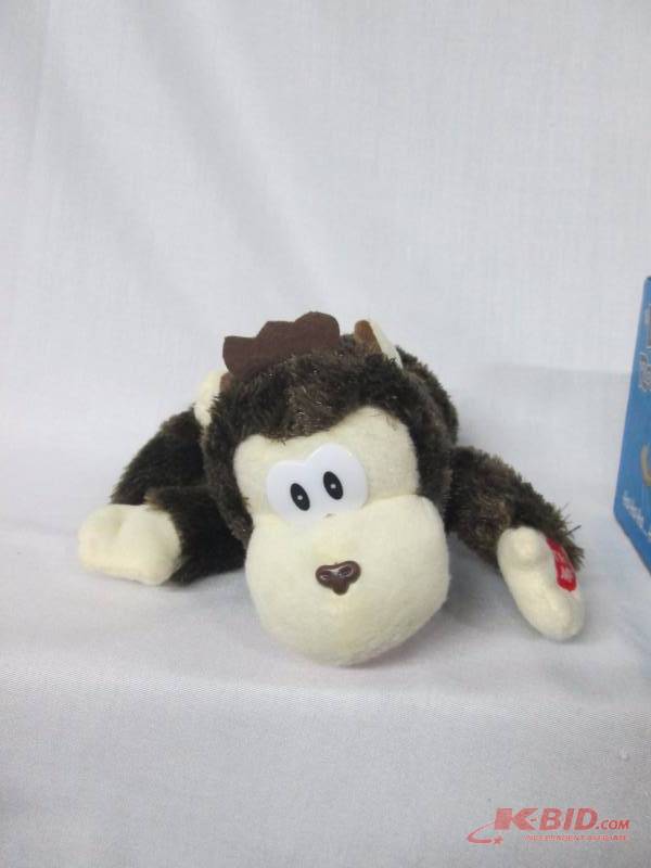 lot 47 image: LOL Laughing Rolling Plush Monkey