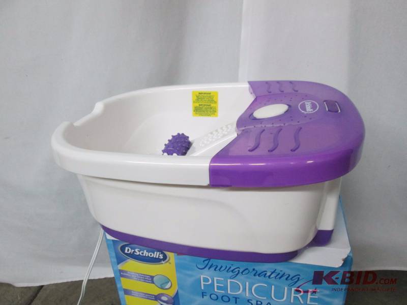 lot 46 image: Dr. Scholls Invigorating Pedicure Foot Spa
