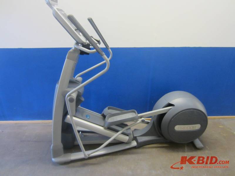 lot 3 image: Precor 576i Elliptical.  With Cardio Theater TV package.