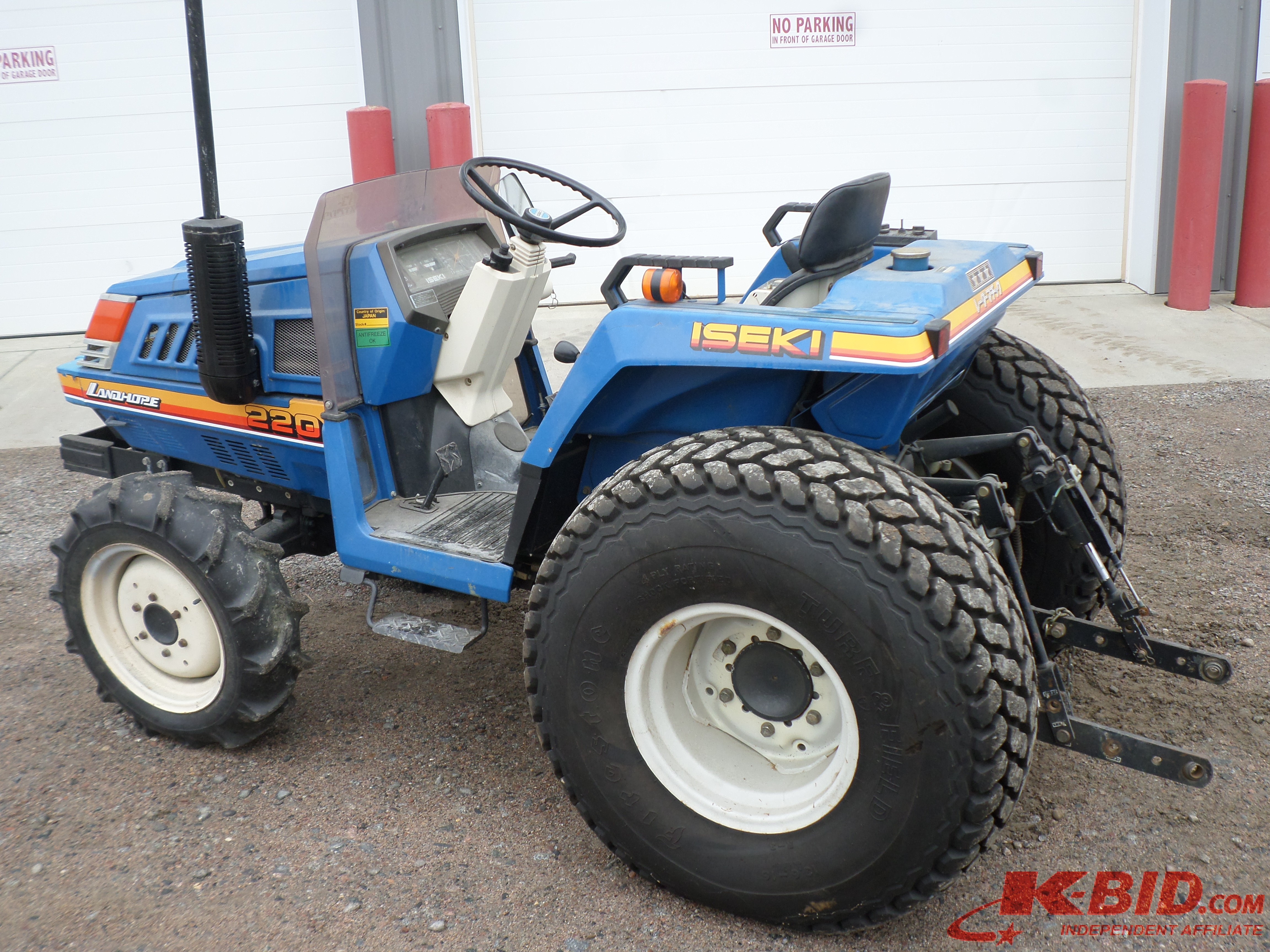 lot 2 image: Iseki LandHope 220 4WD Tractor, 3-C...