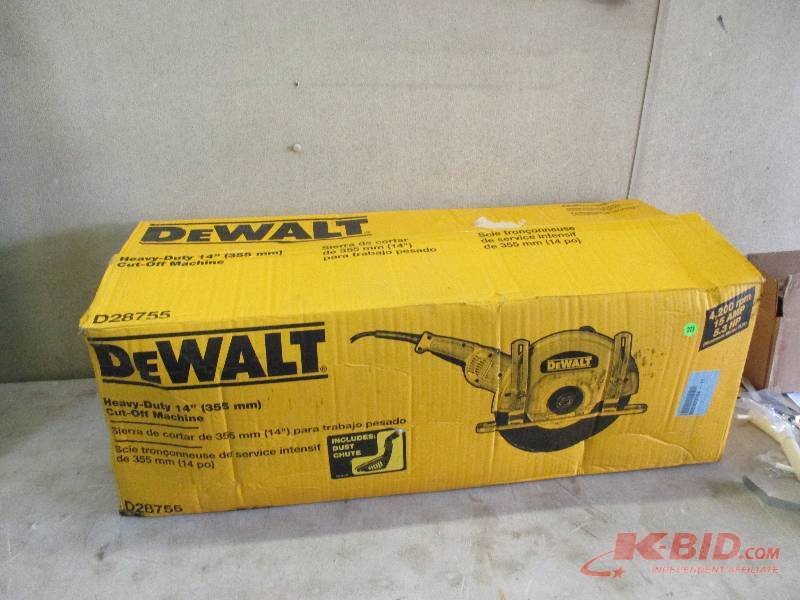 New Dewalt 14 Cutoff Saw