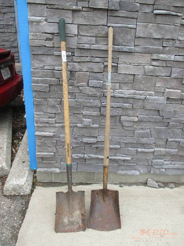 2 shovels