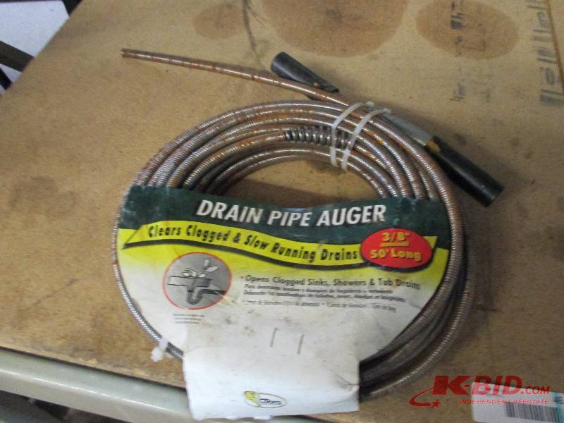 Drain auger