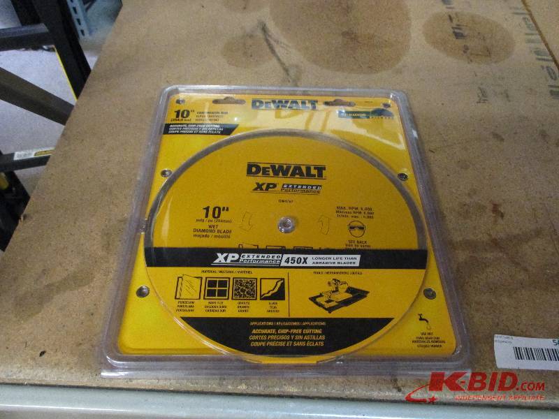 New Dewalt 10 blade