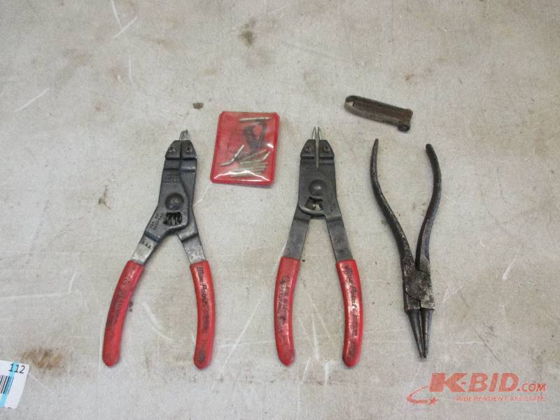 Snap-on snap ring pliers