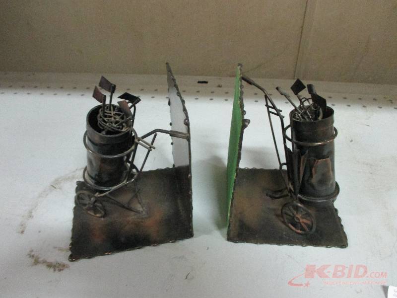 Golf book ends