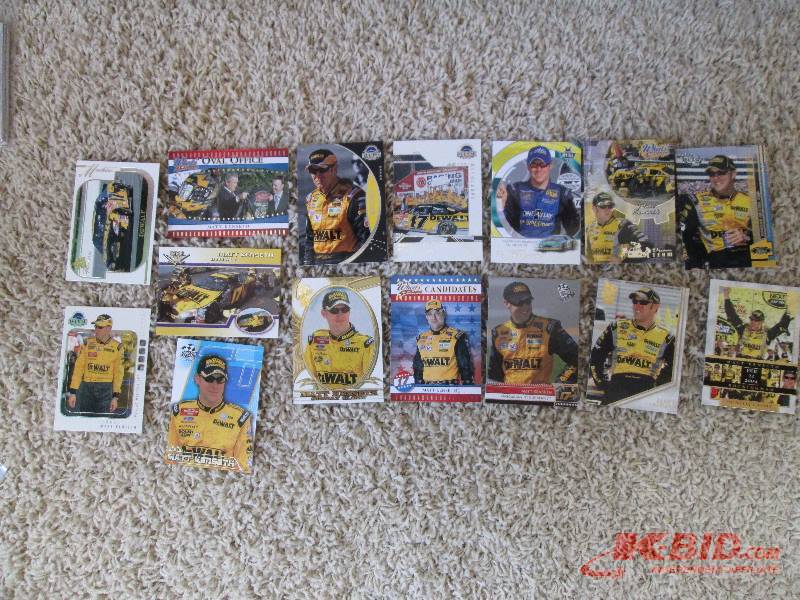 lot 127 image: 15 Matt Kenseth cards...