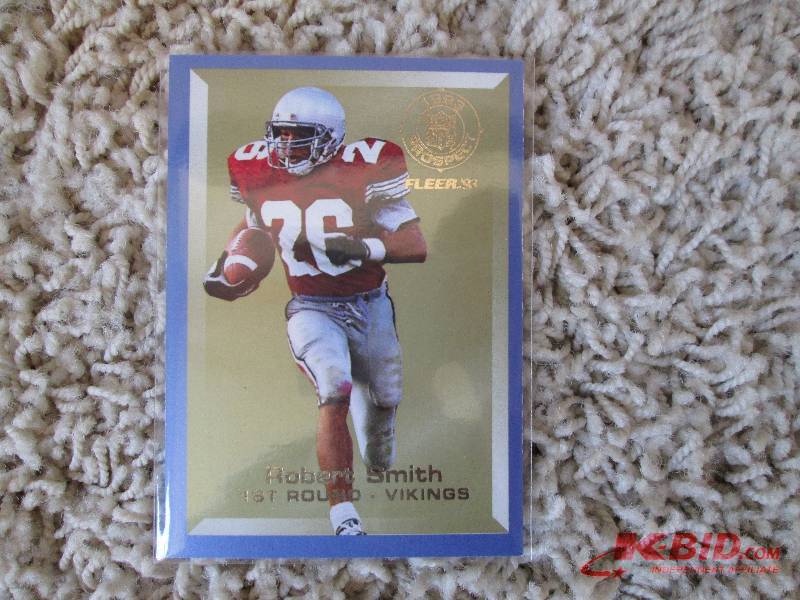 lot 131 image: 1993 Fleer Robert Smith prospects c...