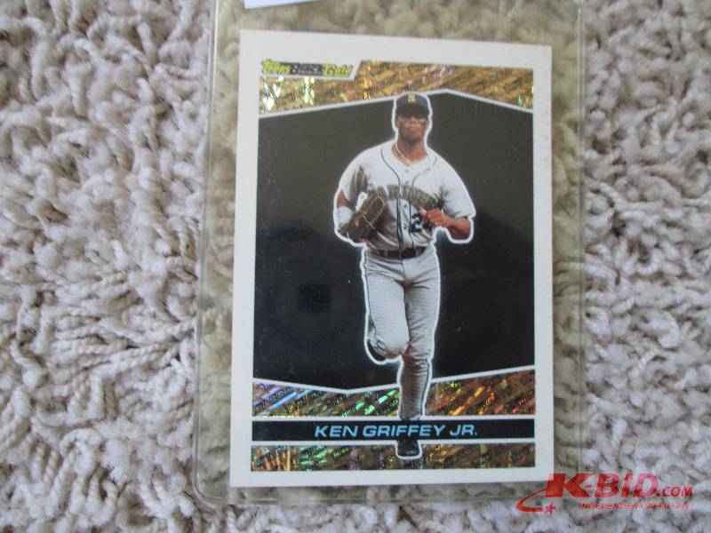 lot 155 image: Topps Black Gold Ken Griffey Jr car...