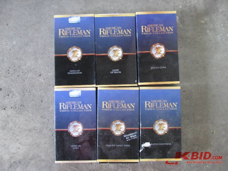 lot 37 image: American Rifleman video collection...