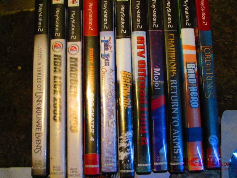 lot 52 image: Lot of assorted Play Station 2 game...