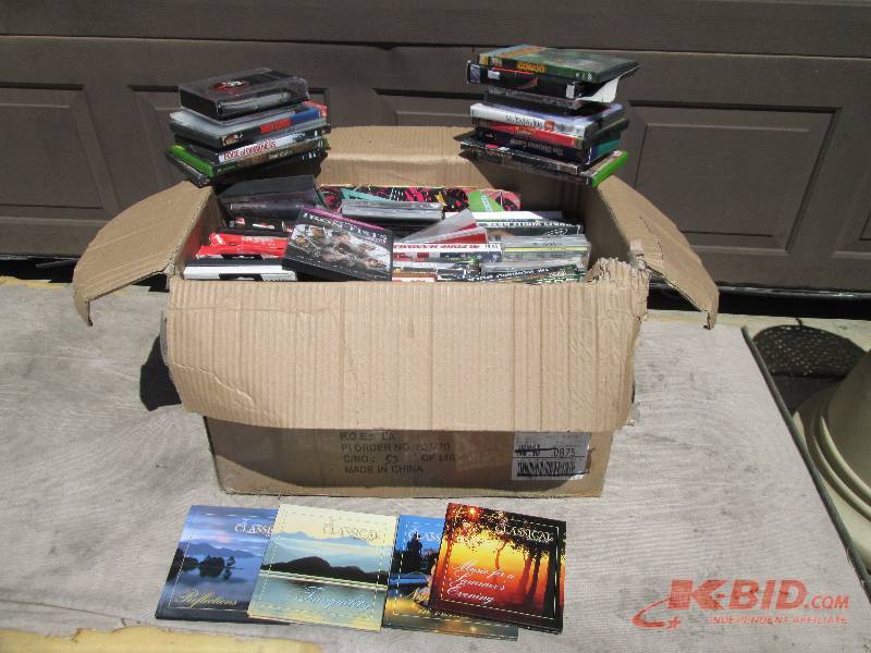 lot 56 image: Large assortment of DVDs, huge valu...