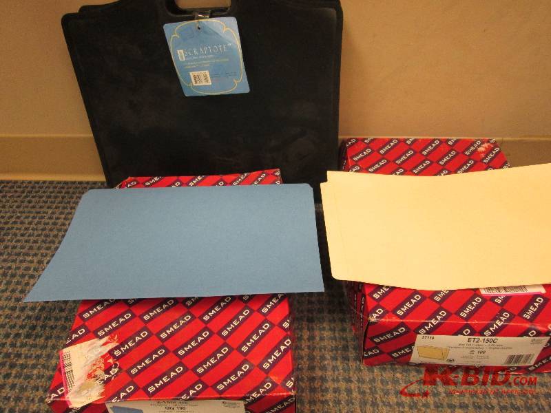 lot 240 image: scraptote, 2 boxes legal file folde...