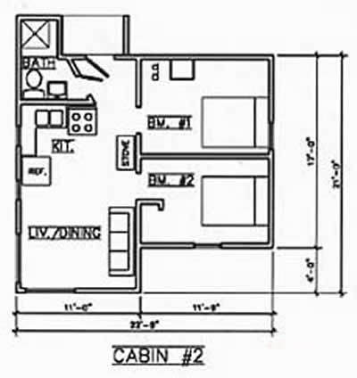 Cabin #2 Long Weekend Getaway Pick your 3 night stay between May 28 -June 1